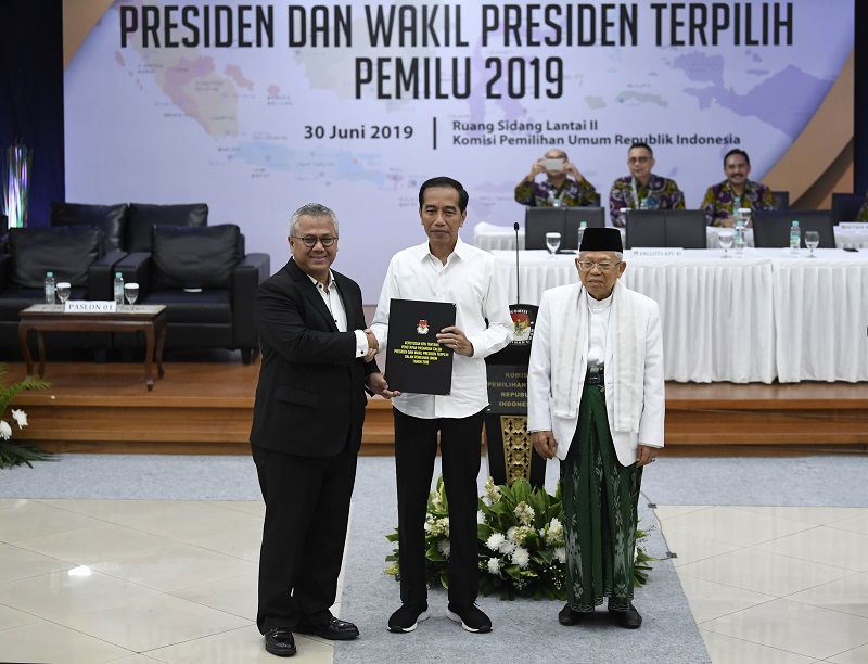 Jokowi mengaku senang jika Prabowo hadir pada pelantikannya