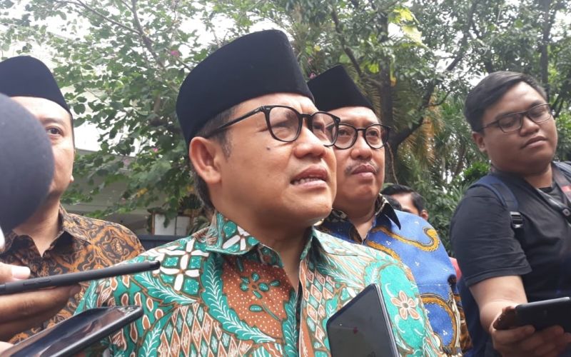 Sambangi Ma'ruf, Cak Imin bahas jatah menteri PKB