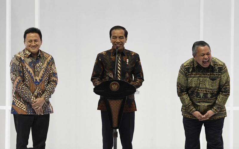 Jokowi bocorkan komposisi Kabinet Kerja jilid II 