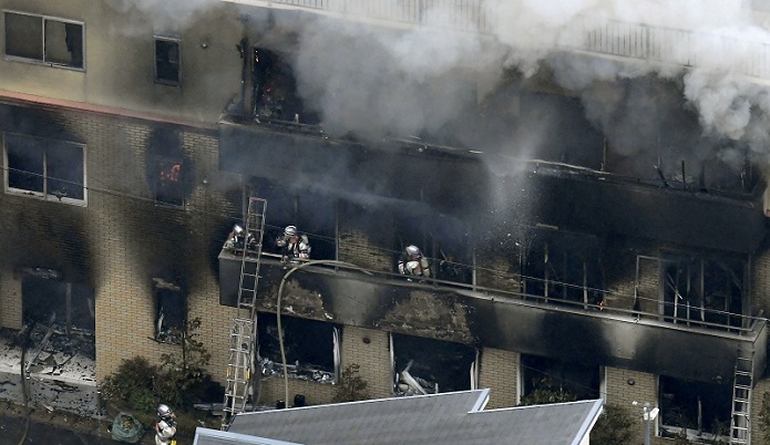 Kebakaran studio animasi di Jepang, 13 orang dikhawatirkan tewas