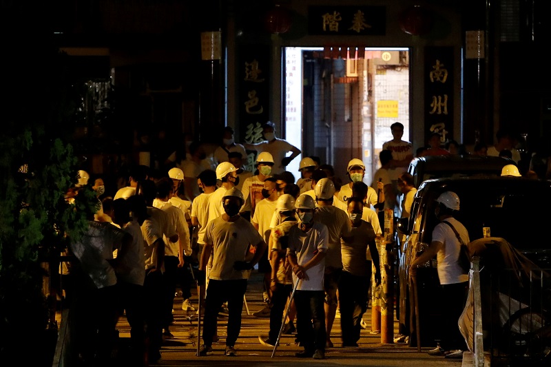 Polisi Hong Kong tangkap 6 orang terkait serangan di stasiun kereta