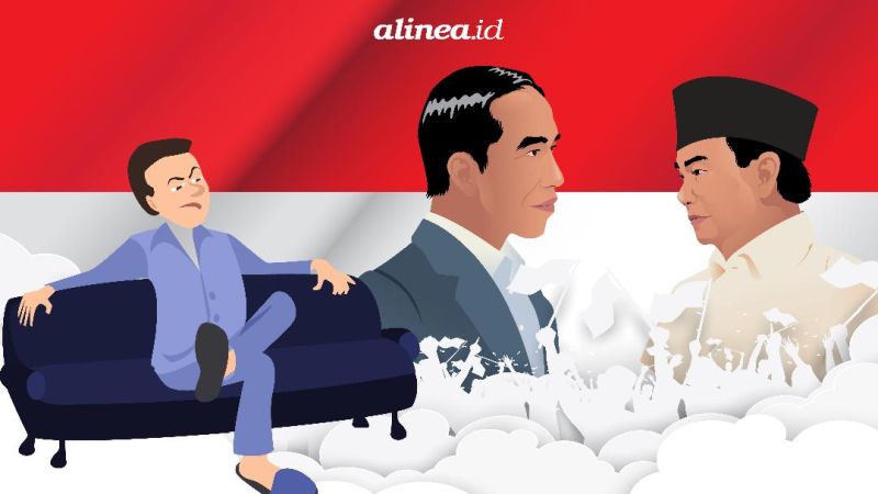 Reaksi pendukung Prabowo yang kecewa