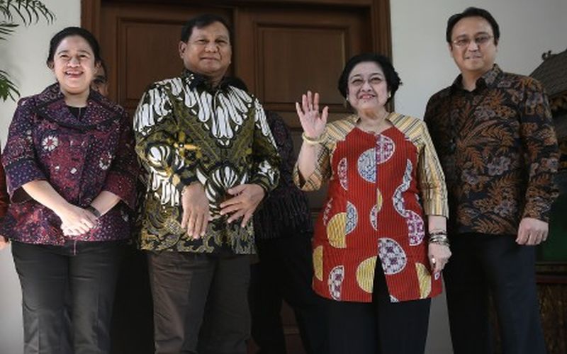 PDI-P: Persahabatan Mega-Prabowo bagai kepompong...