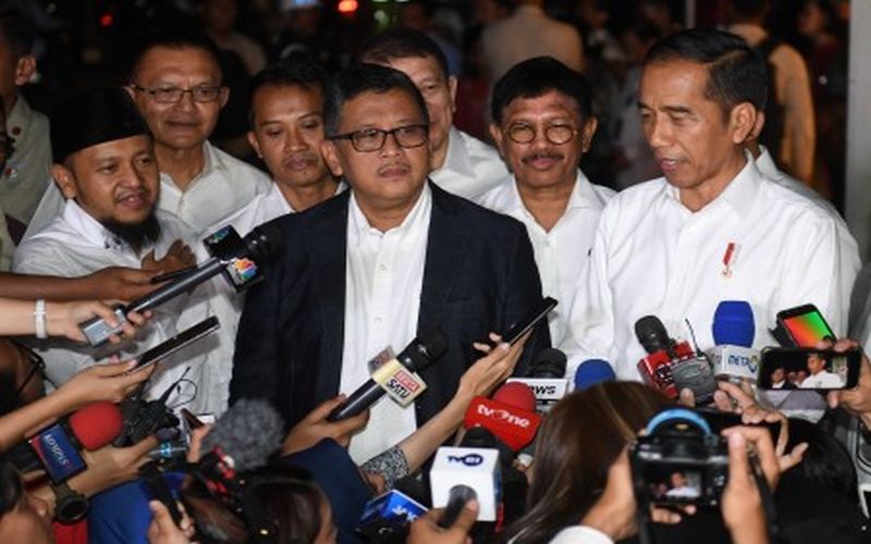 Jokowi sentil parpol yang belum setor nama calon menteri 