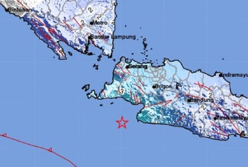 Gempa 5,2 magnitudo guncang Banten dan Jakarta