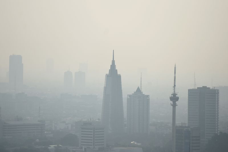 Jakarta jadi kota dengan udara terburuk di dunia