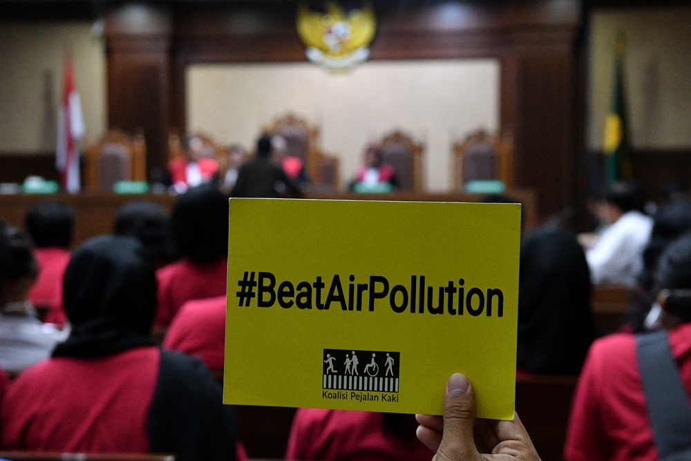 Kritik polusi udara yang menjadi komoditas politik 