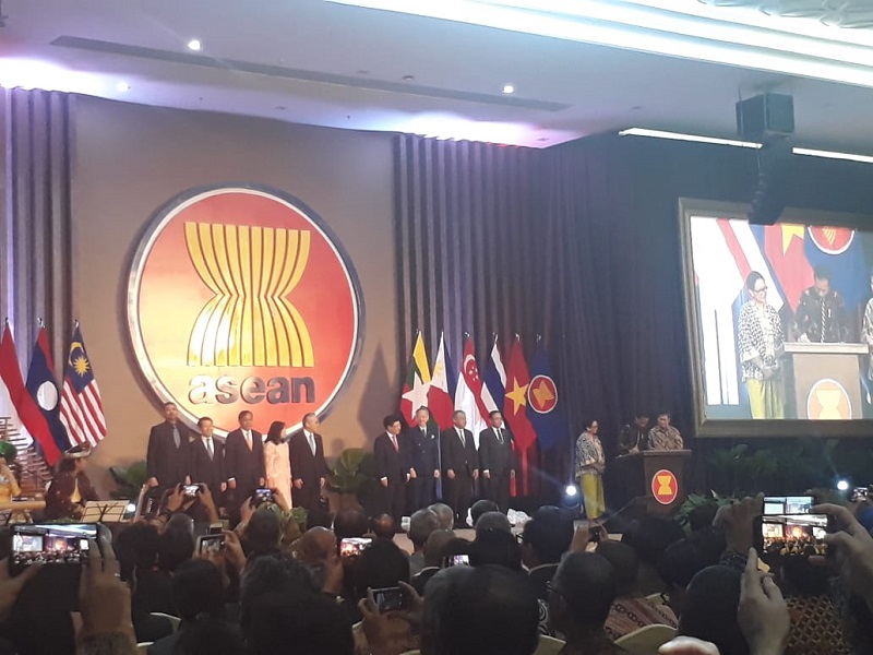 Presiden Jokowi resmikan gedung baru ASEAN