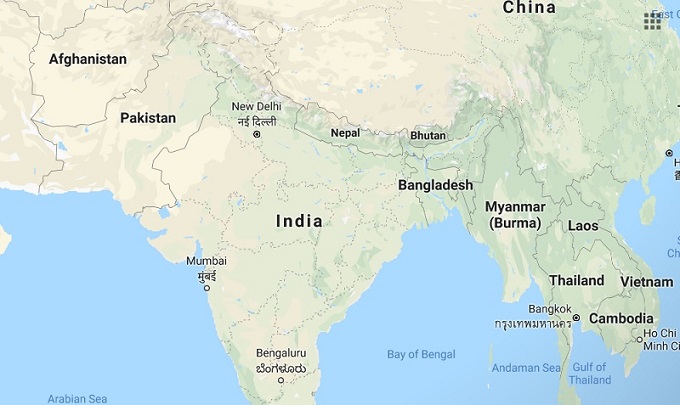 Индия гугл карты. Индия Пакистан Бангладеш Непал бутан Шри Ланка на карте. Границы Индия, Пакистан, Бангладеш и Мьянма. Бангалор Индия на карте. Пакистан бутан