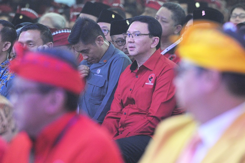 Megawati bela Ahok di Kongres PDI Perjuangan