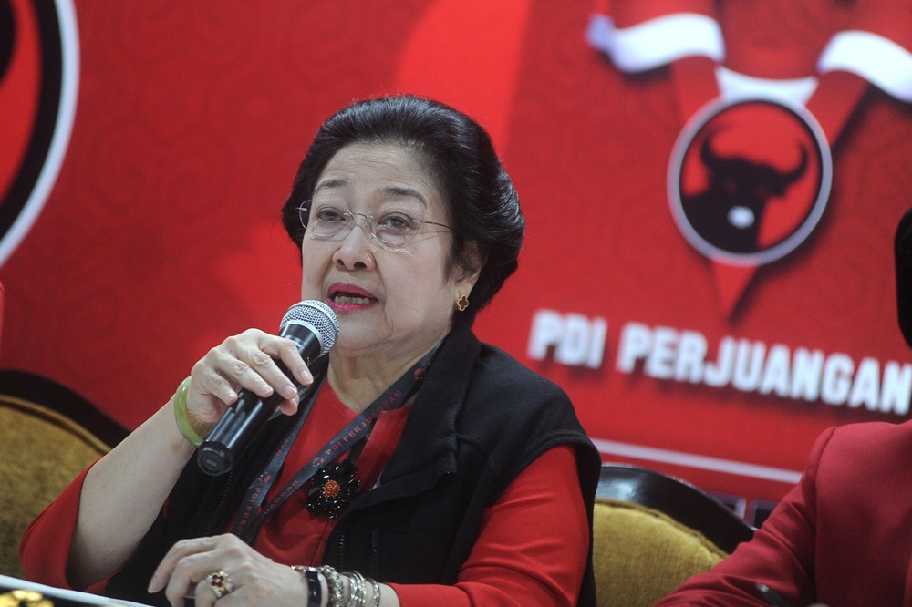 Megawati Soekarnoputri terpilih menjadi Ketua Umum PDIP