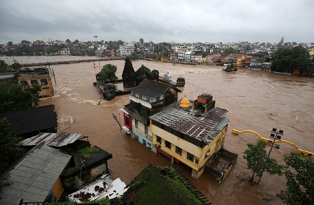 147 orang tewas akibat banjir di India, ratusan ribu mengungsi