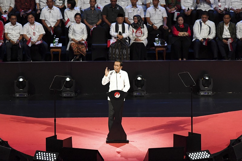 Siasat Jokowi kendalikan tekanan para parpol