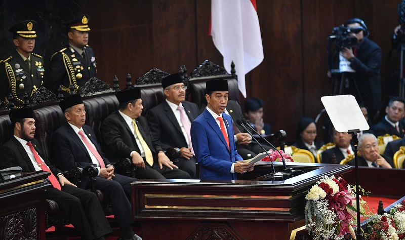 Jokowi apresiasi DPR atas restu dana desa Rp70 triliun