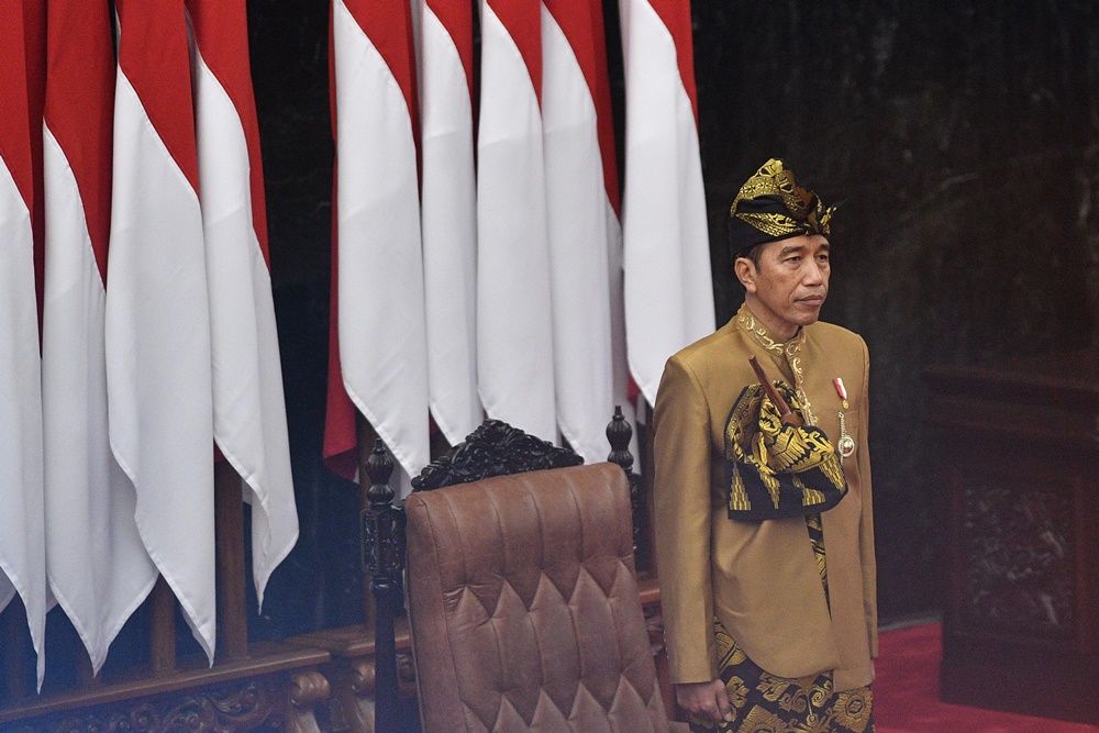 Jokowi izin pindahkan Ibu Kota di sidang bersama DPD-DPR