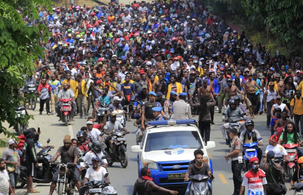 Polisi dinilai berlebihan tangani Mahasiswa Papua 