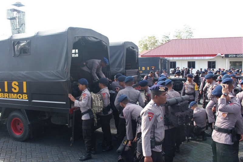 Masih ada demonstrasi di Sorong, polisi tambah pasukan dari Sulsel