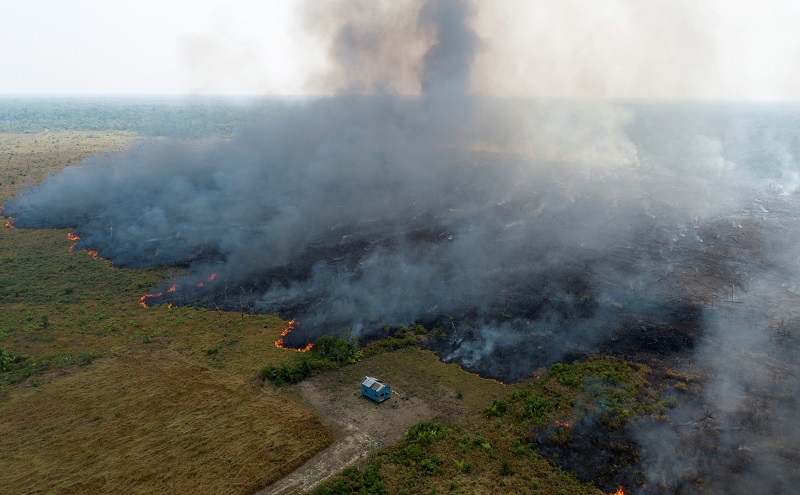 Brasil ingin Amerika Selatan atasi kebakaran Amazon