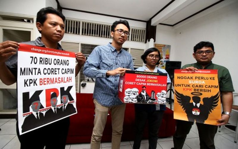 Jokowi didesak coret kandidat pimpinan KPK bermasalah 
