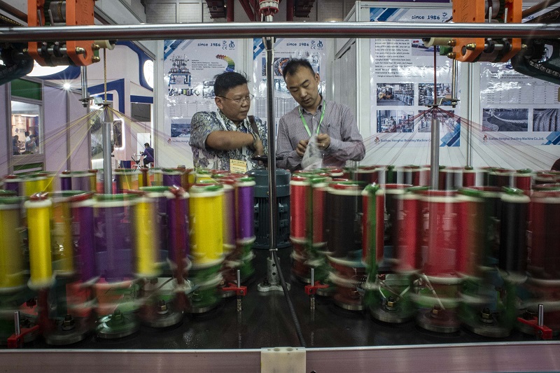 Pengusaha tekstil China mulai merangsek Jabar dan Jateng
