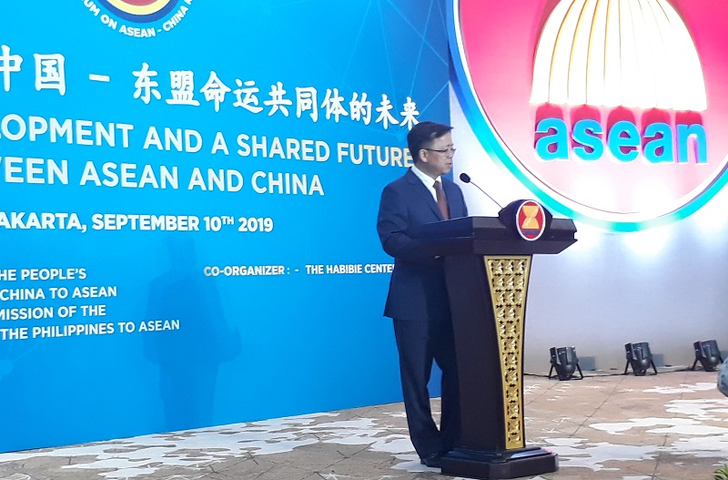 Dubes Huang: Perkembangan China berkontribusi bagi pembangunan ASEAN