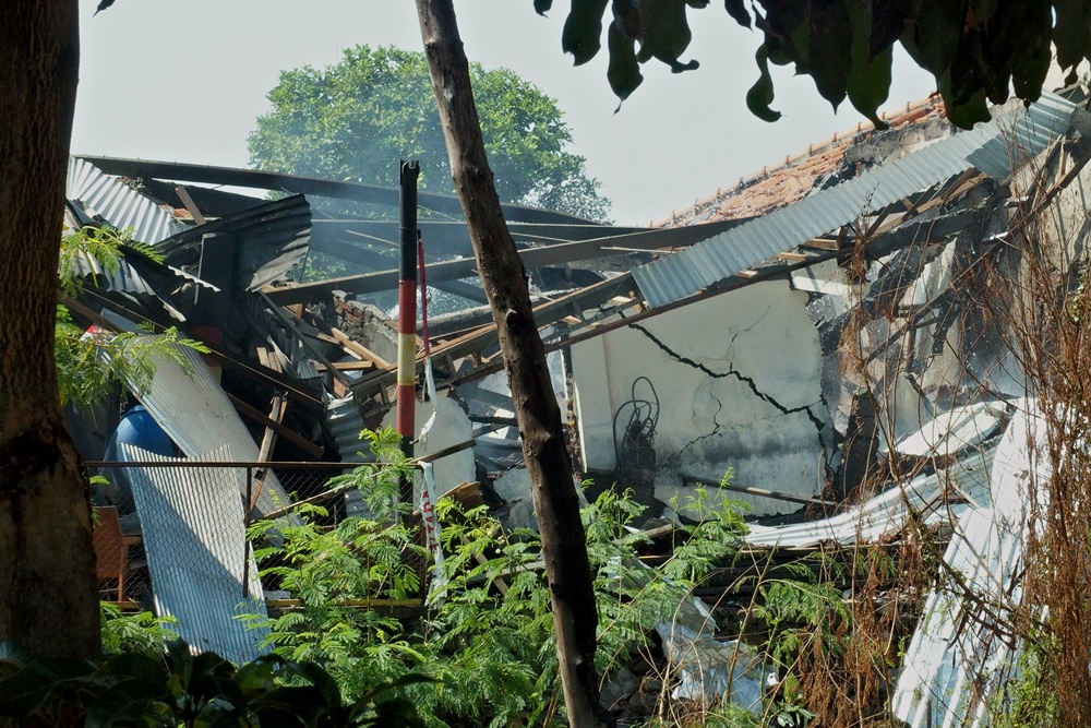 Suhu udara picu ledakan di gudang Brimob Semarang 