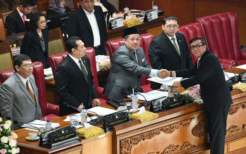Revisi UU KPK disahkan, Presiden Jokowi setuju