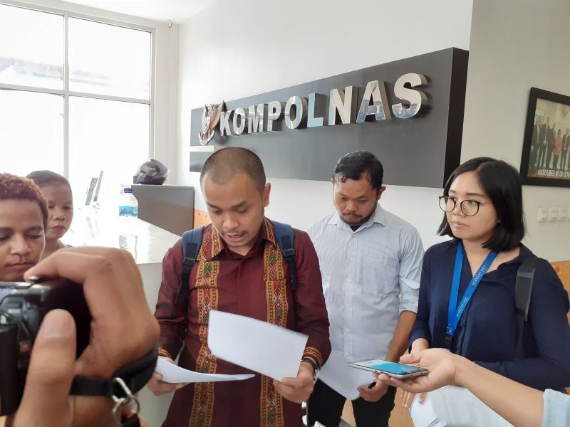 Kapolda Metro Jaya dan Jawa Timur dilaporkan terkait kasus Papua