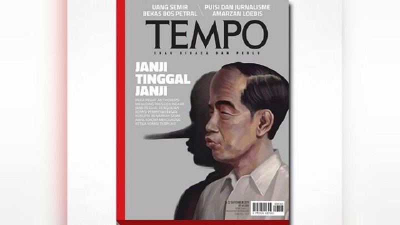 Pendukung Jokowi tak terima cover pinokio Majalah Tempo
