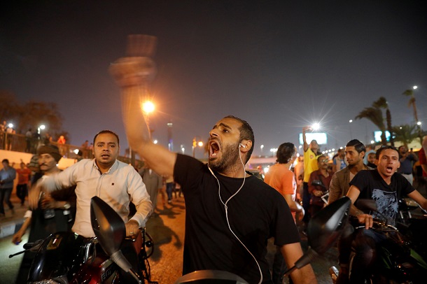 Protes hari kedua di Mesir diwarnai bentrokan