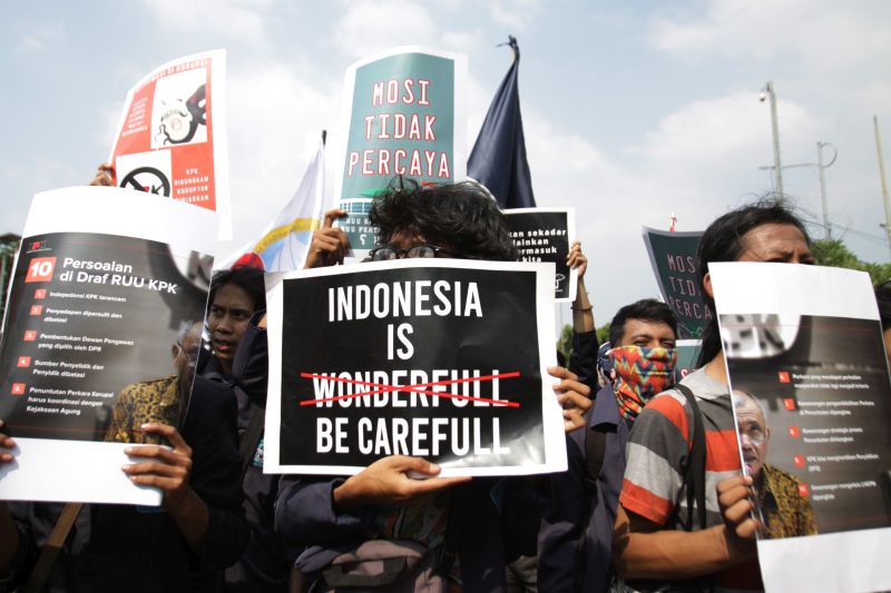 Tolak RUU bermasalah, mahasiswa Yogyakarta gelar aksi Gejayan Memanggil