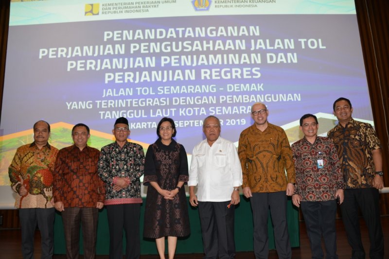 PT PP teken kontrak pengusahaan Tol Semarang-Demak
