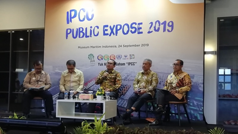 IPCC targetkan serap dana IPO hingga 90% di akhir 2019