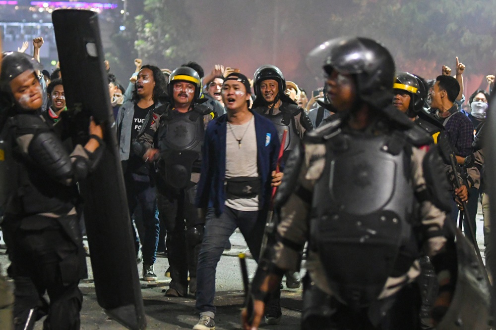 Polisi pulangkan mahasiswa yang sempat diamankan
