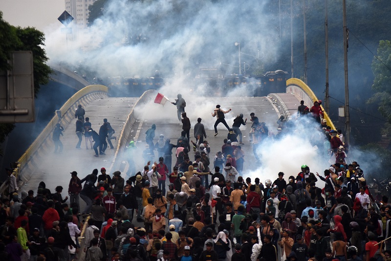 Polisi: Gas air mata kedaluwarsa tak berbahaya
