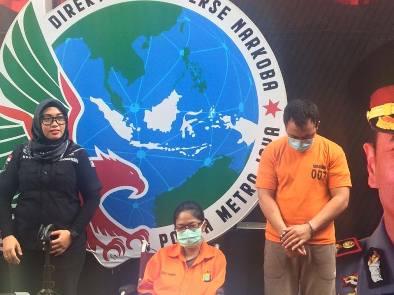 Pakai sabu-sabu, putri Sri Bintang Pamungkas ditangkap polisi
