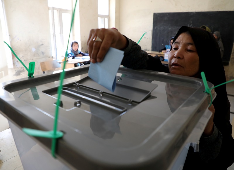 Partisipasi pemilih dalam Pilpres Afghanistan turun tajam