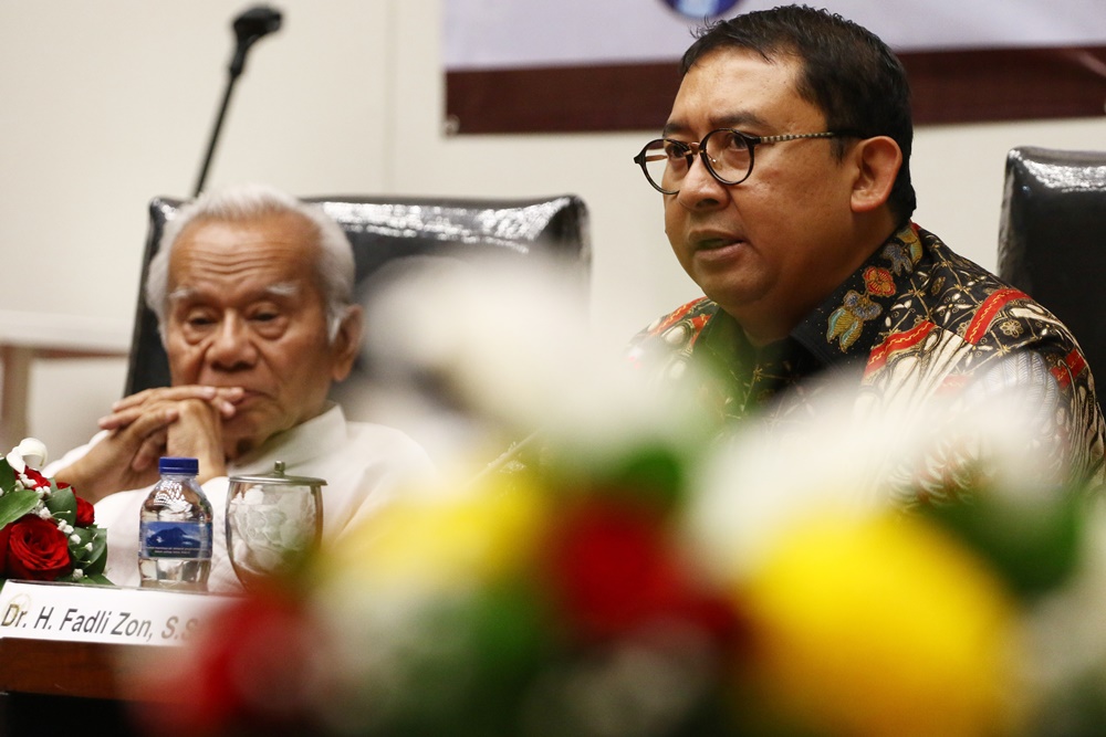 Alasan Prabowo tak pilih Fadli Zon sebagai pimpinan DPR 