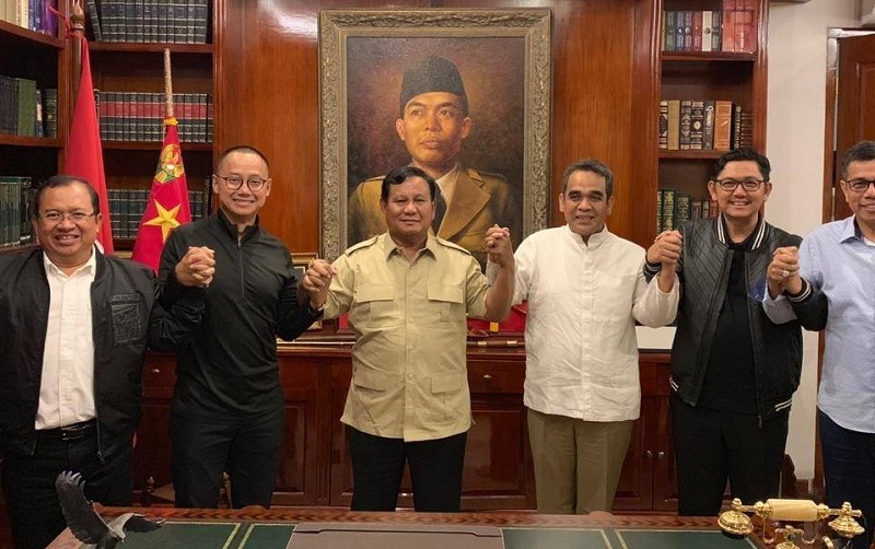 Temui Prabowo, Ahmad Muzani ngotot jadi Ketua MPR