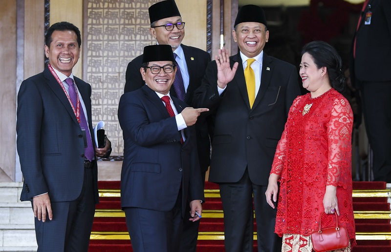 Bambang Soesatyo resmi Ketua MPR usai Mega-Prabowo bertemu