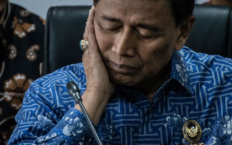 Singgung warga Maluku, Wiranto minta maaf