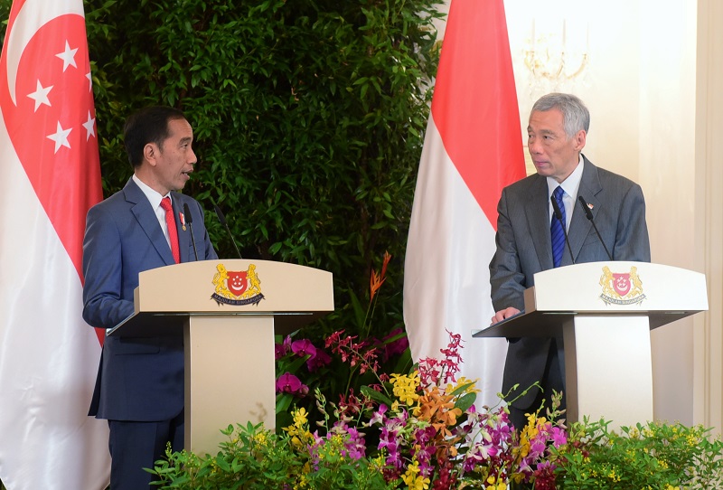 Jokowi: Singapura paham Indonesia ingin awasi wilayah udara sendiri