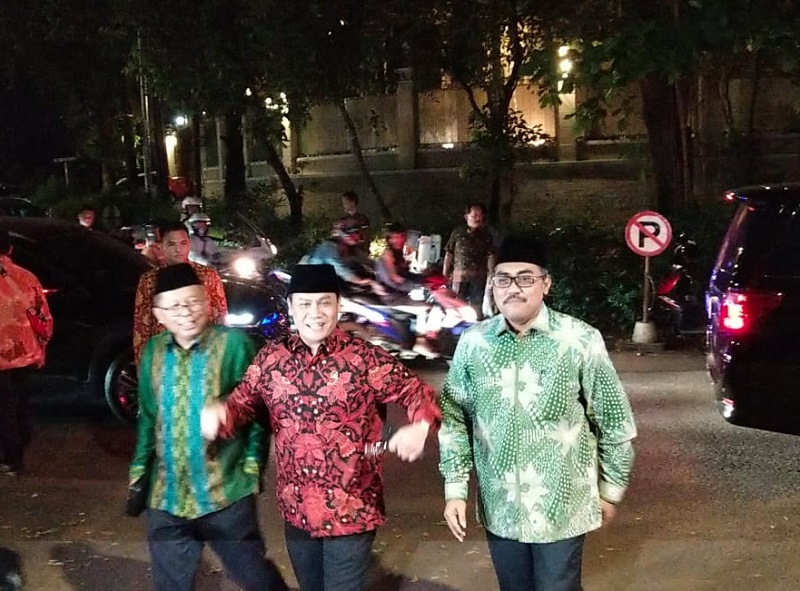 Pimpinan MPR kunjungi rumah Prabowo Subianto
