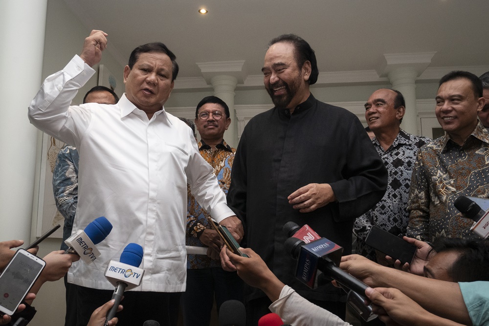 Sikap Prabowo dukung Jokowi belum terang