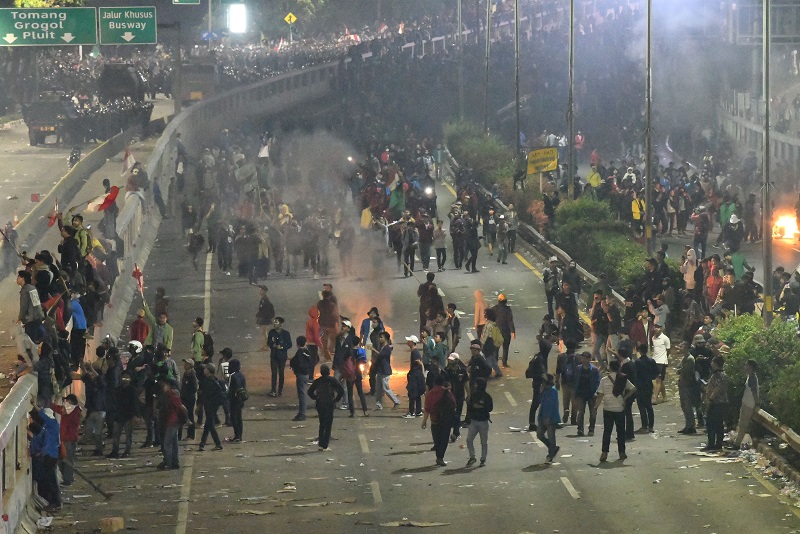 Polisi: Tak ada izin demo hingga pelantikan presiden rampung