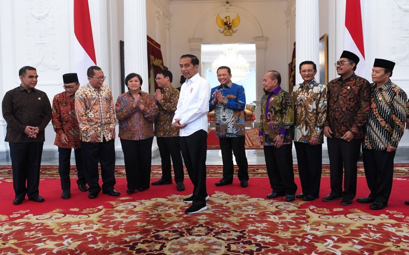 Jokowi minta MPR kaji ulang rencana menghidupkan kembali GBHN