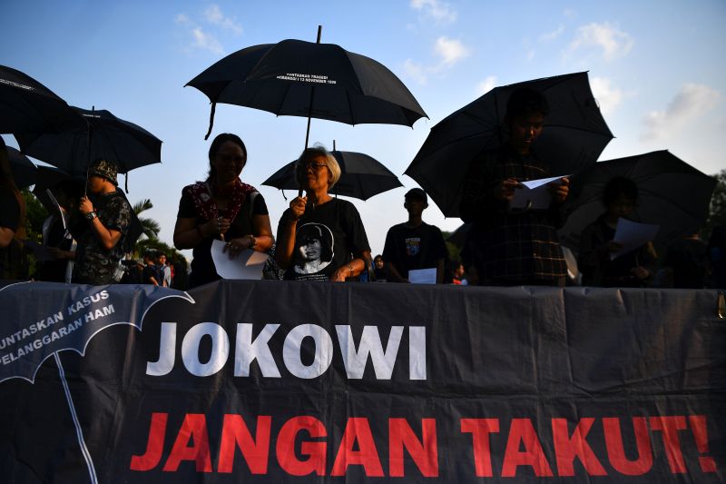 Periode pertama dinilai gagal, Jokowi diminta tuntaskan pelanggaran HAM