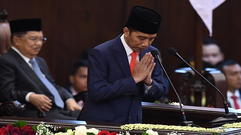 Usai dilantik, Presiden Jokowi langsung bekerja hari ini