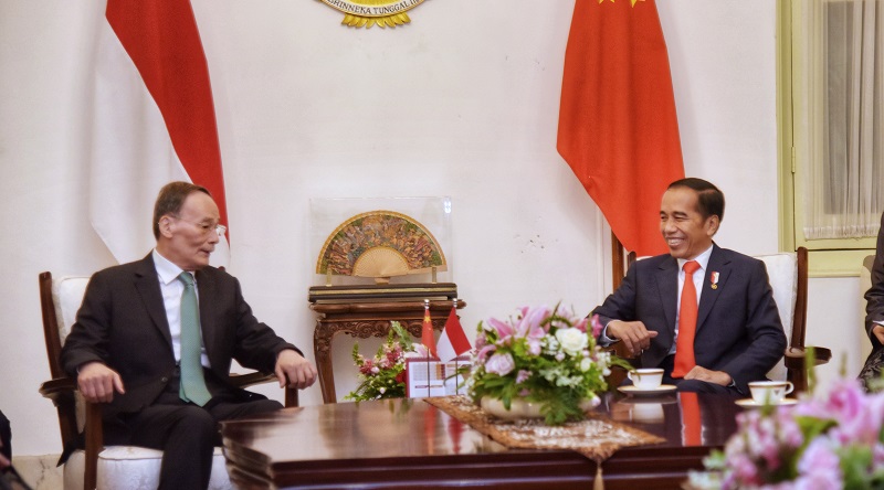 Usai pelantikan, Jokowi sambut Wapres China, Vietnam dan Myanmar