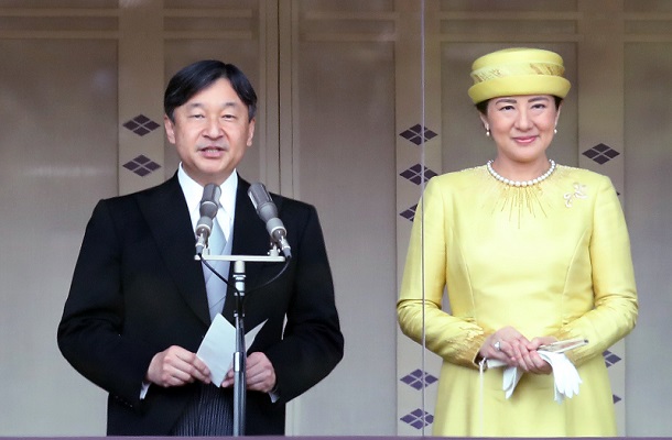 Penobatan Kaisar Jepang, debut global Ma'ruf Amin